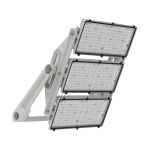 Ledvance LED-Scheinwerfer Max Radial 10 Aluminium Grau 1800W 252900lm 180d - 830 Warmweiß | IP66 - Symmetrisch