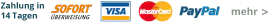 Zahlungsmethoden Beleuchtungdirekt